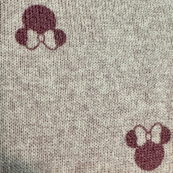 New Disney Minnie Mouse 2 Piece Pajama Set Women's Size XXL Purple Jogger Lounge - Picture 5 of 10